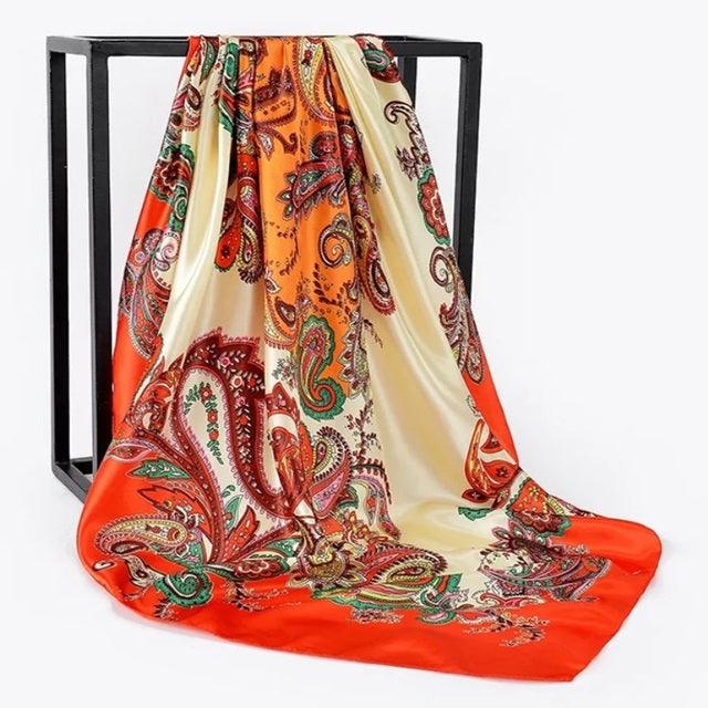 Women's Silk Scarf - Arryna Clothing