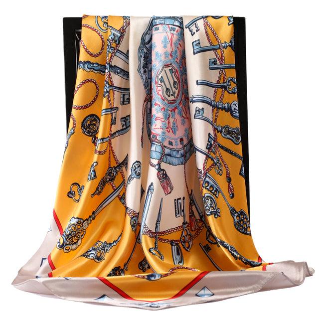 Women's Silk Scarf - Arryna Clothing