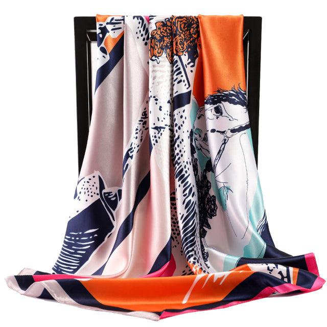 Women's Silk Scarf - Arryna Clothing