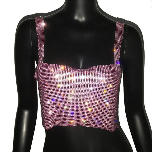 Glitter Nightclub Tank Top - Arryna Clothing