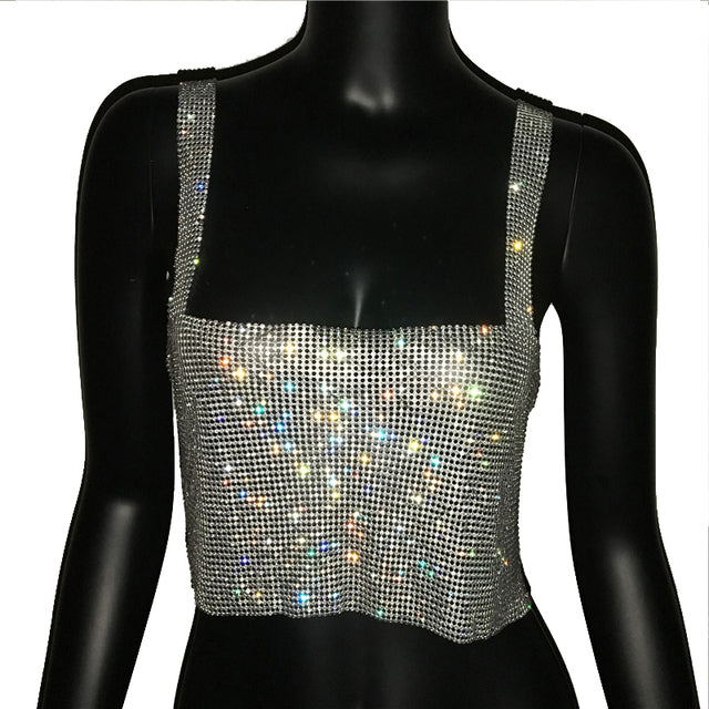 Glitter Nightclub Tank Top - Arryna Clothing