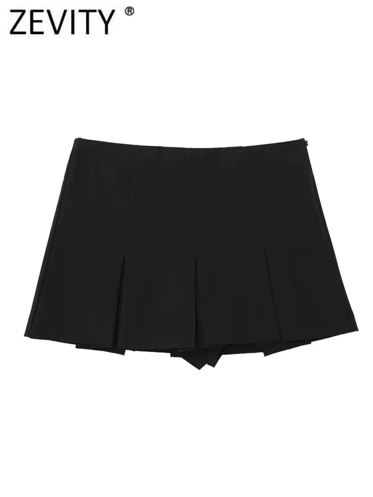 High Waist Wide Pleats Skirts - Arryna Clothing
