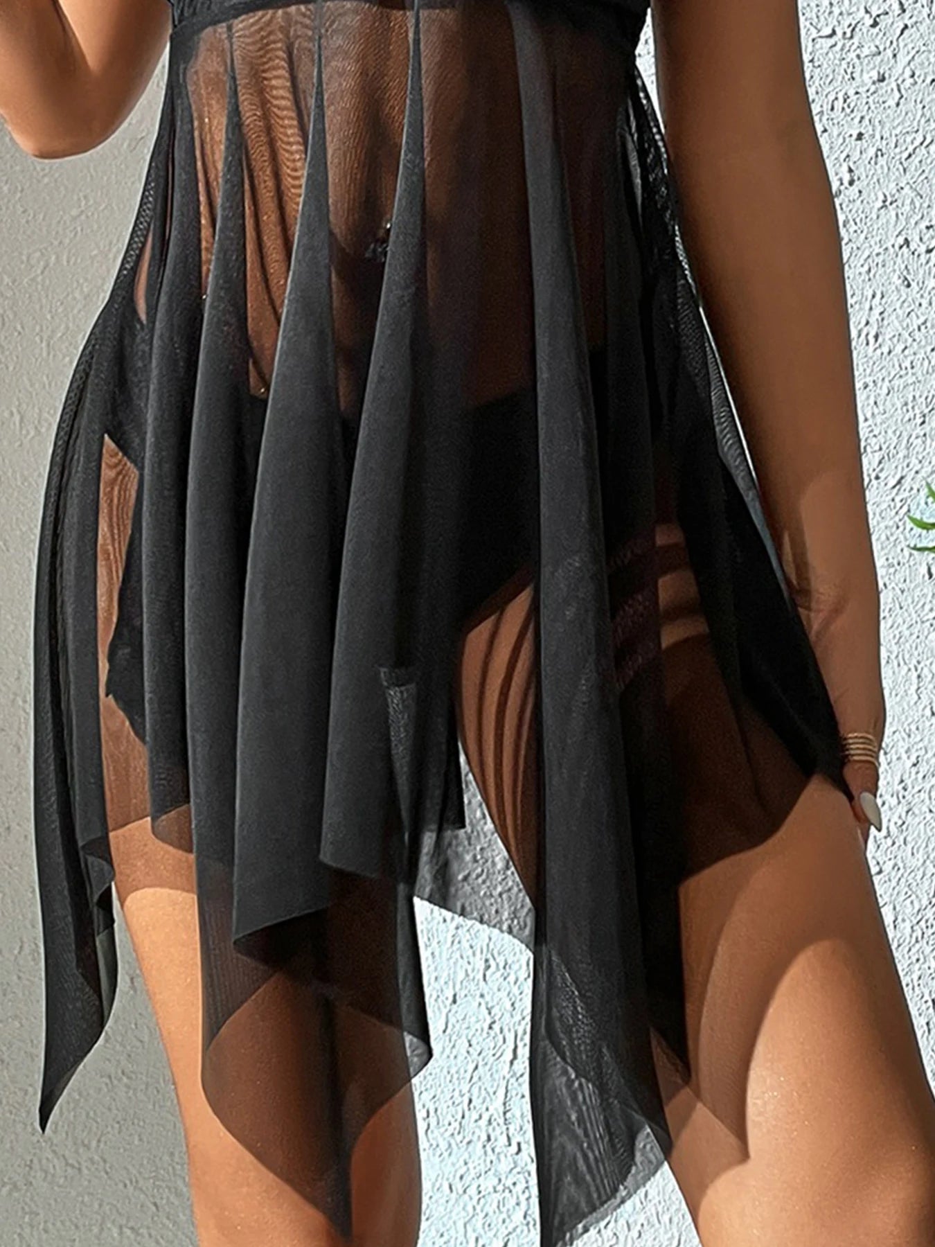 Transparent Mesh Swimwear Women - Arryna Clothing