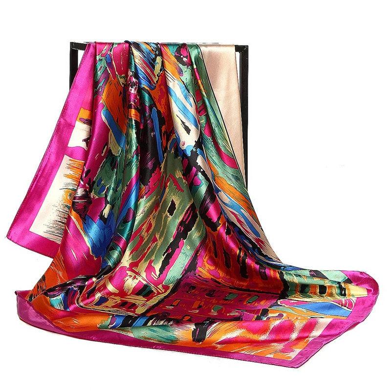 Women's Silk Scarf - Arryna Clothing