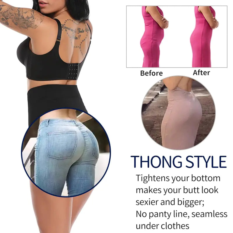 High Waist Slimming Panty - Arryna Clothing